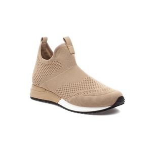 J/Slides knit high top sock sneaker